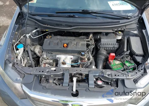 2012 Honda Civic Ex из США, поврежденный, VIN 19XFB2F87CE362822